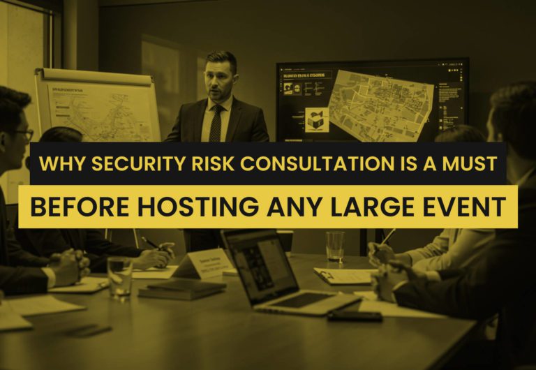 Why Security Risk Consultation Is Essential for Large Events